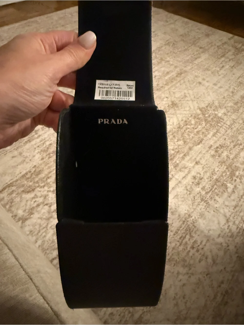 Prada Round Sunglasses SPR51S Tortoise Pale Gold